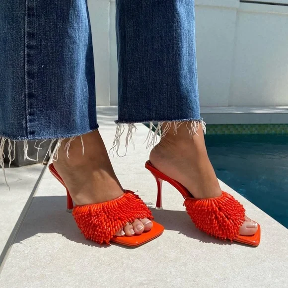 JEFFREY CAMPBELL Beaded-Me Sandals - Picture 3 of 7